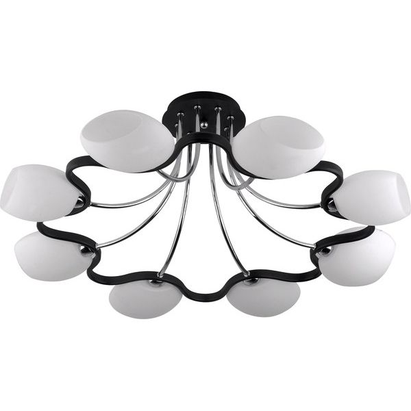 Люстра Altalusse INL-9210C-08 хром/темный венге