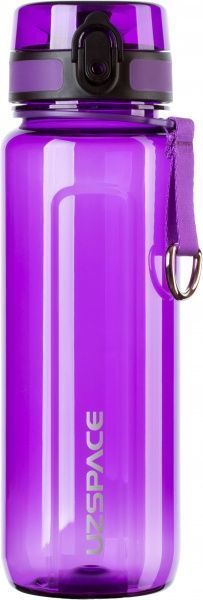Пляшечка спортивна 750 мл Uzspace U-type фіолетовий