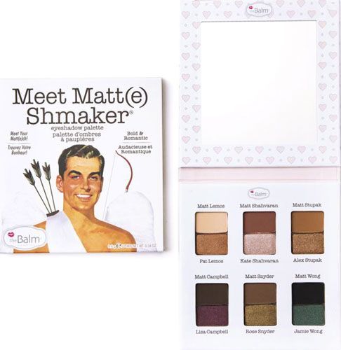 Тіні для повік theBalm Palettes Meet Matt(e) Shmaker різнокольоровий 9,6 г