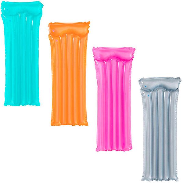 Матрас надувной Bestway 183х76 см прозрачный верх синий