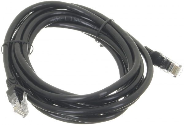 Патч-корд ЕМТ UTP 3 м черный (4-0273У) RJ-45