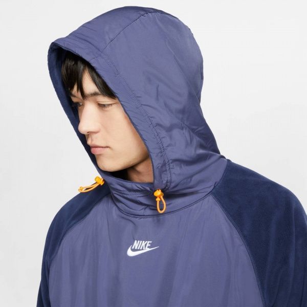 Джемпер Nike M NSW CE HOODIE PO WINTER CD3156-557 р. XL фіолетовий