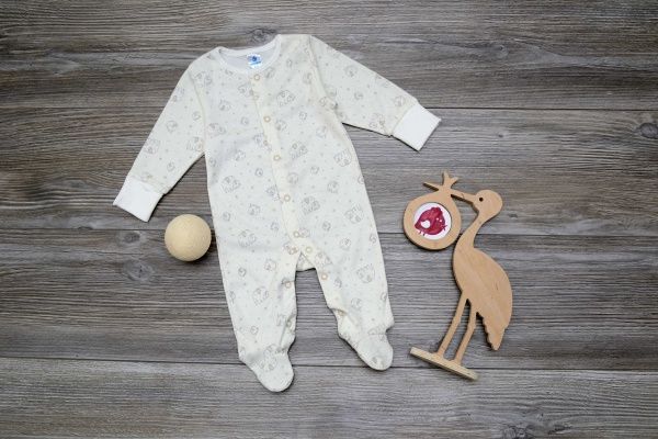 Комбінезон дитячий Minikin молочний р.56 19040356 