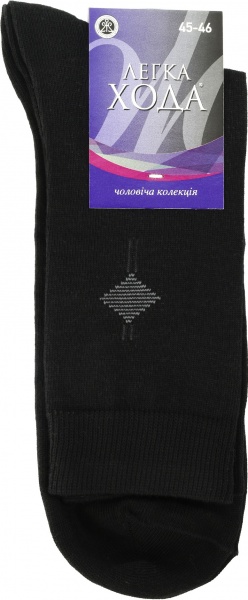 Шкарпетки Легка хода 6127 р. 31 чорний 