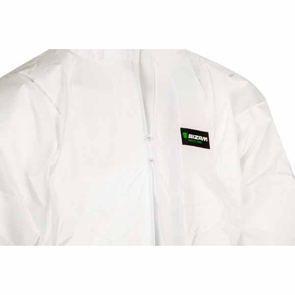 Комбінезон короткострокового використання Sizam X-Guard 4510 ІІІ категорія р. XL зріст універсальний 30027 білий