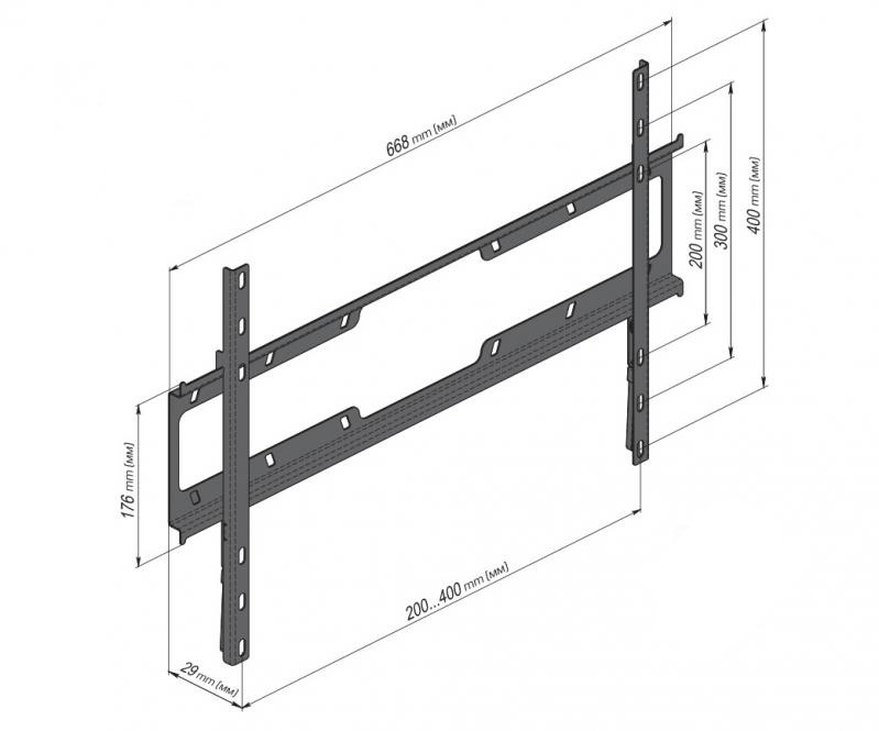 Крепление для телевизора Expert E40F 32