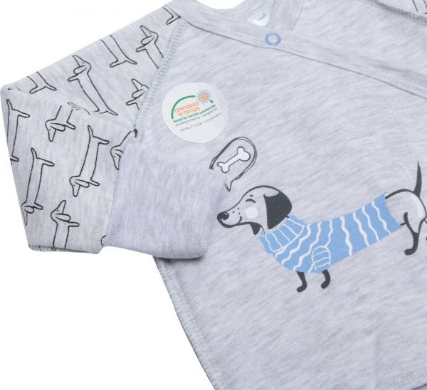 Распашонка детская Baby Veres Taksa р.62 серый 