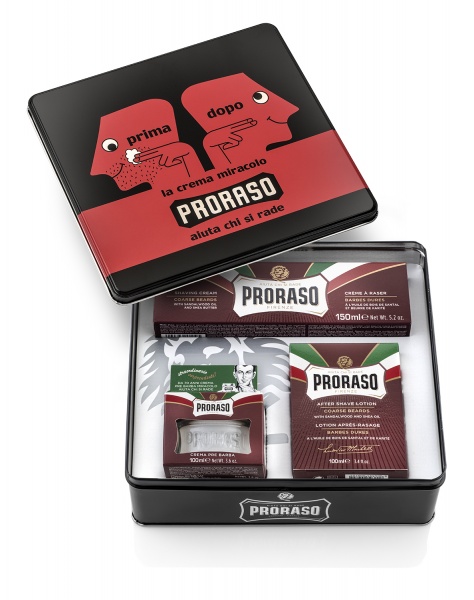 Набор подарочный для мужчин Proraso Prima&Dopo