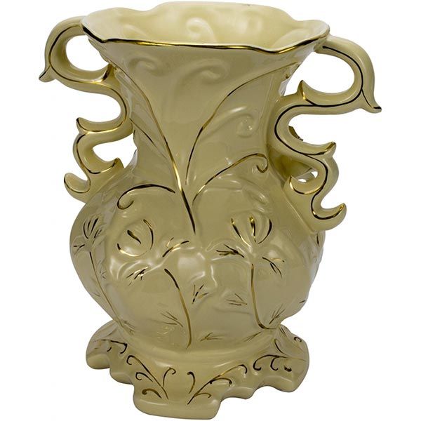 Ваза декоративная HD991 крем-золото 34 см