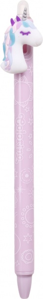Ручка Colorino Єдиноріг пиши-стирай синя