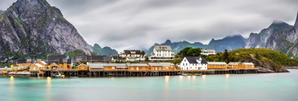 Репродукция Город Норвегия-5 50x150 см Арт Фемелі 