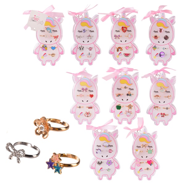 Набір каблучок Shantou B4306 в асортименті