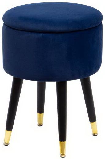 Пуф Джой 370х370х500 мм синій 