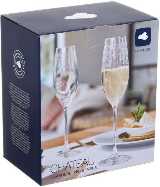 Набор бокалов для шампанского CHATEAU 200 мл 6 шт. Leonardo 
