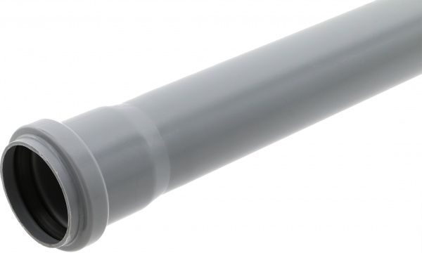 Труба каналізаційна ValRom ПП d50х1000 мм
