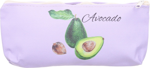 Пенал шкільний Авокадо половинка Nota Bene фіолетовий