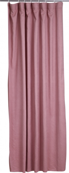 Штора на тасьмі BONA 200х280 см рожева La Nuit
