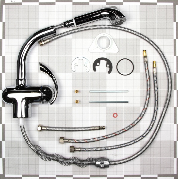 Смеситель для кухни Emmevi Rubinetterie Dacota CR73066