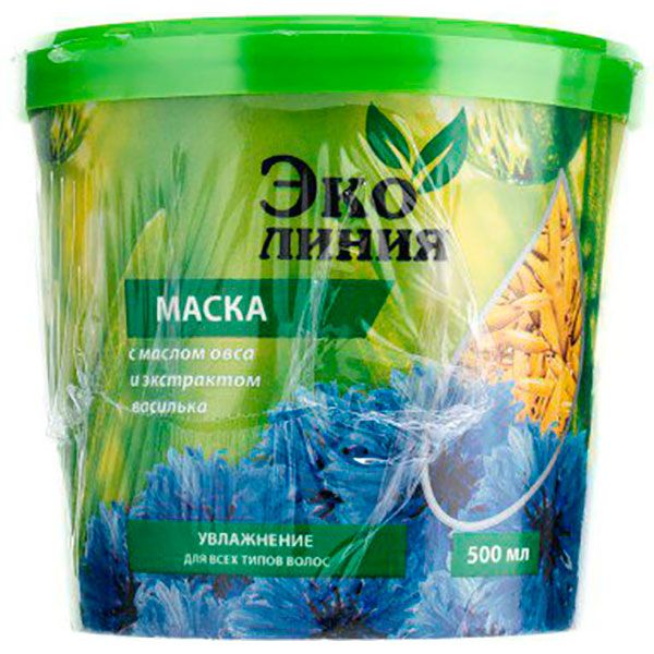 Маска Еколінія для всіх типів волосся 500 мл