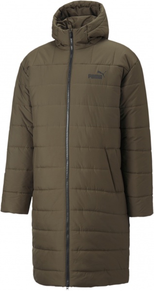 Пуховик Puma ESS+ HOODED PADDED COAT 67171262 р.2XL хакі