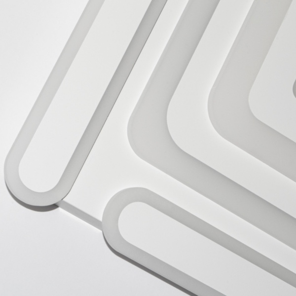 Люстра світлодіодна Luminaria білий NAPOLI 150W S500 WHITE 