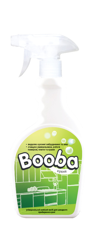 Средство для чистки кухонных поверхностей Booba Super Clean 0,5 л