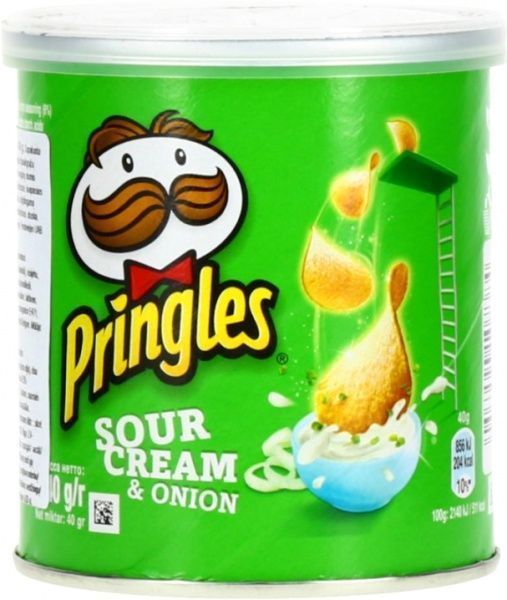 Чипсы Pringles Sour cream and onion 40 г (5053990107384) 