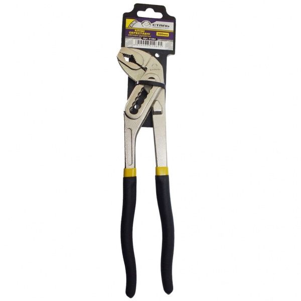 Клещи переставные Сталь 300 мм 1 шт. 66400