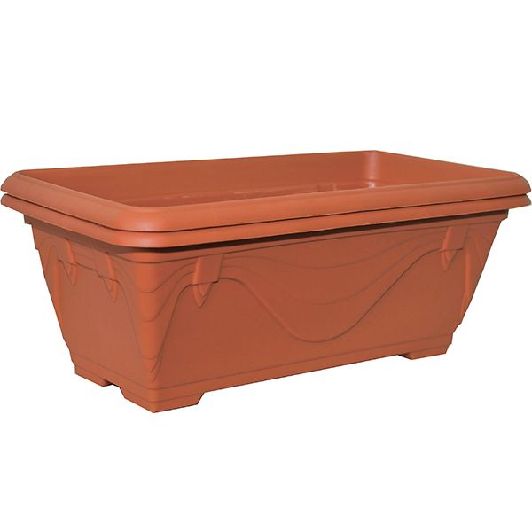 Горщик квітковий Алеана Петунія теракот 50 см 2 шт