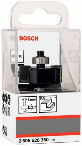 Фреза четвертная дисковая Bosch 1,8/12,5/54 ММ, ХВ. 8ММ 2608628350
