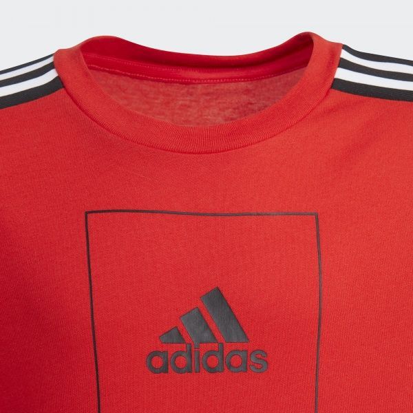 Футболка Adidas JB A AAC TEE FM4845 152 красный