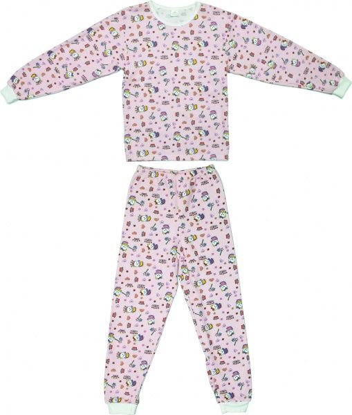 Пижама детская для девочки Україна Пж401-2 р.128 в ассортименте 