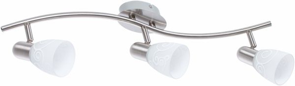 Спот Rabalux Harmony 6637 3x40 Вт E14 хром 