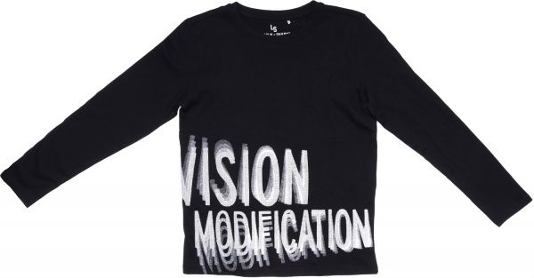 Футболка для хлопчиків LINCOLN&SHARKS 2H3902 р.146 чорний