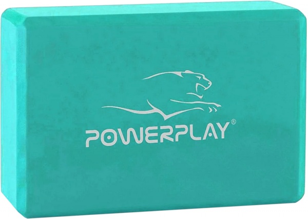 Блок для йоги PowerPlay OS PP_4006_Mint_Yoga_Brick м'ятний 