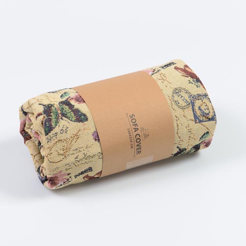 Покрывало Бабочки цветные 145x210 см Текстиль-Контакт золотой 