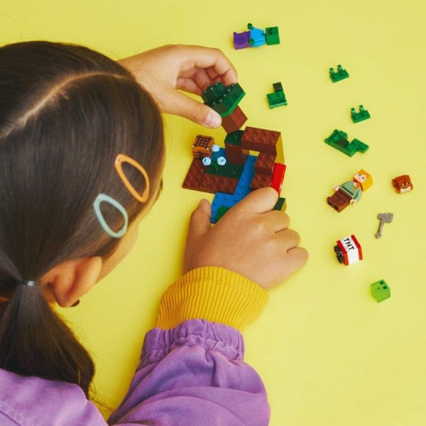 Конструктор LEGO Minecraft Пригоди на болоті 21240