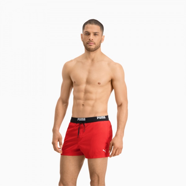 Шорты Puma SWIM MEN LOGO SHORT LENGTH SWIM SHORTS 1P 90765902 р. S красный