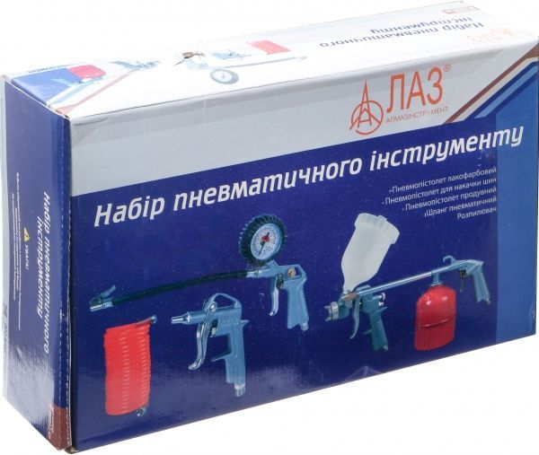 Набор пневмоинструмента Набор пневмоинструмента ЛАЗ ПН-2000А (20206717) ЛАЗ ПН-2000А