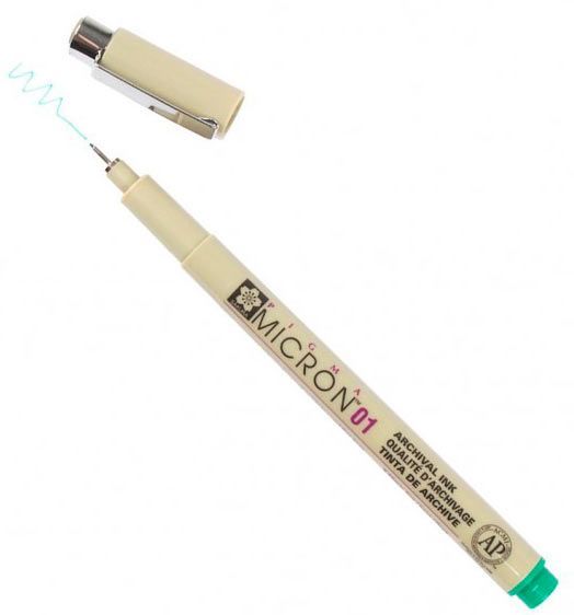 Линер PIGMA Micron Sakura (0.1) 0,25 мм зеленый 