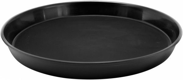 Таця кругла з високим бортом 32 см 1300CT black