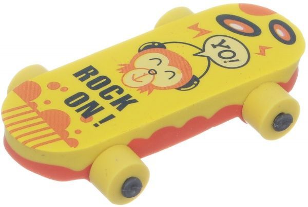 Ластик Скейт желтый