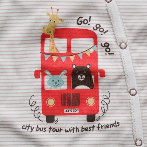 Комбінезон Minikin р.62 білий у смужку 205703 