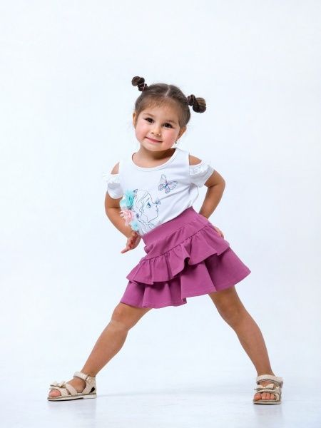 Юбка Smil 120246 р.92 лиловый 