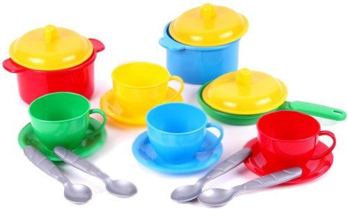 Игровой набор посуды ТехноК Маринка 2209
