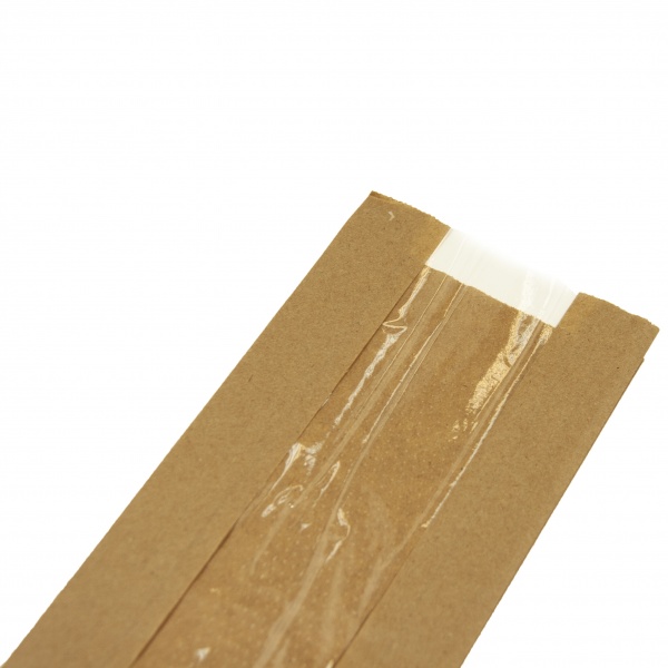 Пакет паперовий Petruzalek 12x5x43 коp / вікон.перф.50 мм / 100 шт. 1030323