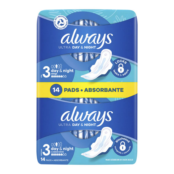 Прокладки Always Ultra Day&Night (Размер 3) 14 шт.