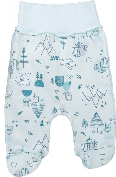 Комплект дитячого одягу Фламінго ясельний блакитний р.56 695-007 