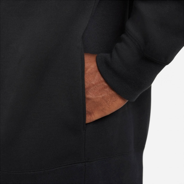 Джемпер Nike M NSW SWOOSH TCH FLC PO HD DD8222-010 р. 2XL черный