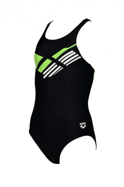 Купальник Arena SWIMSUIT V BACK LOGO 005330-560 черный